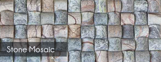 stone mosaic tiles